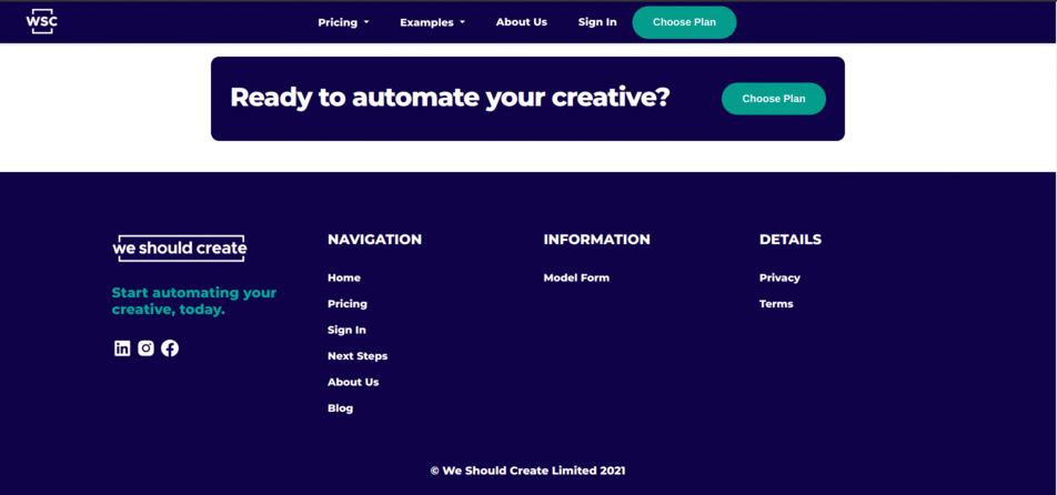 We Should Create